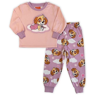 Paw Patrol 2 Piece Pajama Set - Pink/Purple