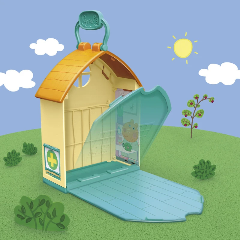 Peppa Pig Peppa's Adventures Peppa Visits the Vet Fun Playset Preschool Toy