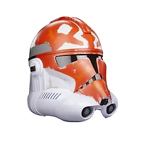Star Wars The Black Series, Casque électronique premium Soldat clone d'Ahsoka 332e bataillon, Star Wars : La Guerre des Clones, cosplay pour adultes