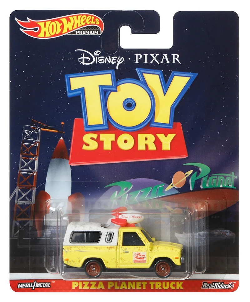 Hot Wheels - Vehicule Camion Pizza Planet