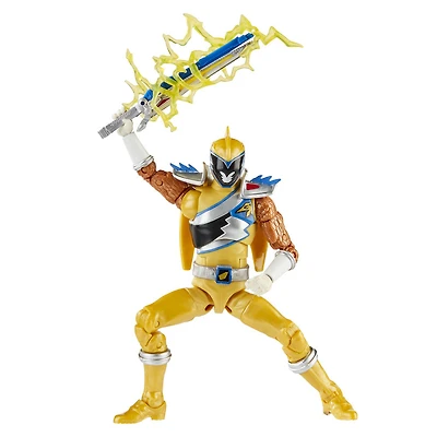 Power Rangers Lightning Collection -Gold Ranger, figurines articulées de collection de 15 cm