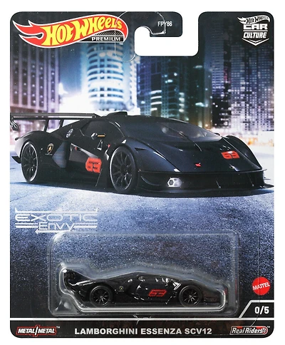 Hot Wheels Car Culture Circuit Legends Lamborghini Essenza SCV12 Chase Car Vehicle