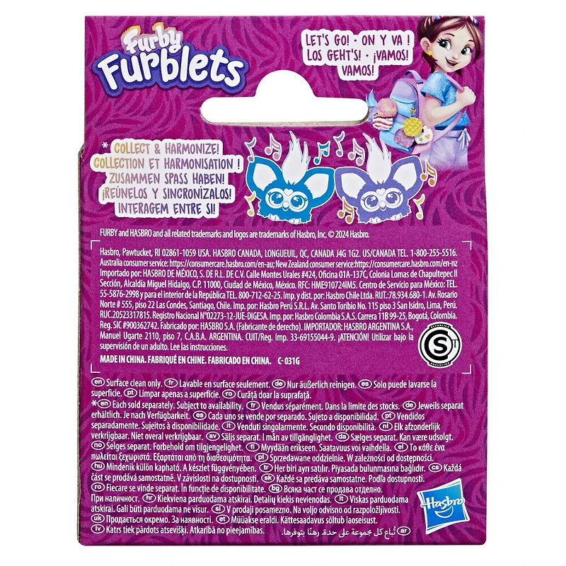 Furby Furblets Loo-Lay, mini peluche électronique