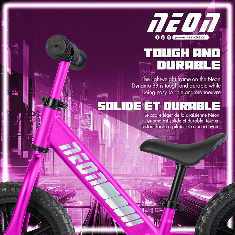 Yvolution Neon Dynamo Draisienne - Rose
