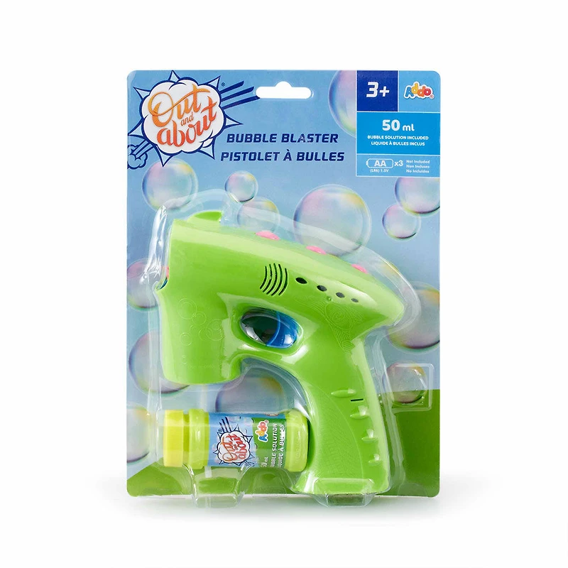 Out and About Bubble Blaster - Colours and styles may vary - R Exclusive