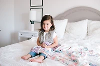 Copper Pearl Couverture À Trois Couches Bloom