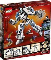 LEGO Ninjago Le robot de combat Titan de Zane 71738 (840 pièces)