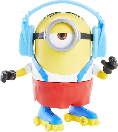 Minions Action - Figurine Stuart Pirouettes sur patins
