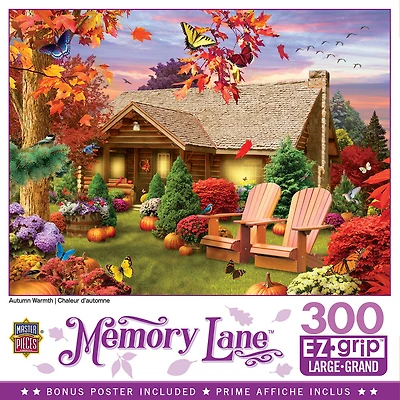 Memory Lane 300 Piece EZ-Grip Puzzle - "Autumn Warmth"