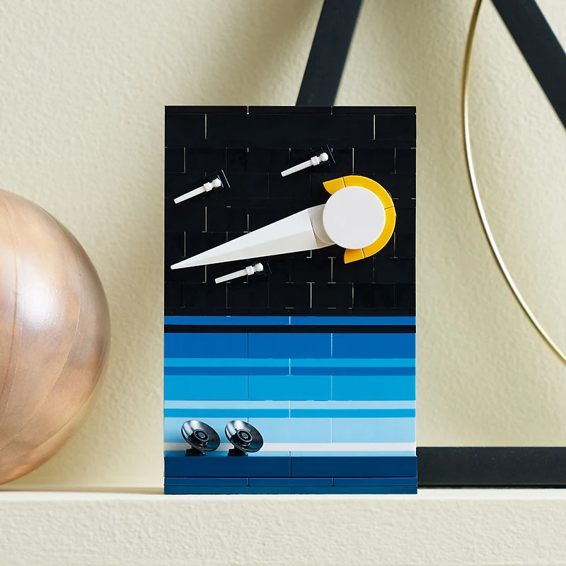 LEGO Ideas Tales of the Space Age 21340 Building Set; 4 Connectible 3D Postcard Display Models; Gift Idea for Adults (688 Pieces)