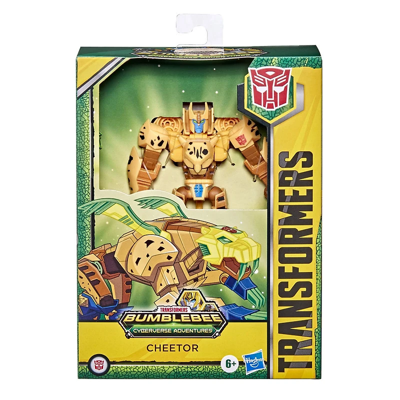 Transformers Bumblebee Cyberverse Adventures, figurine Cheetor de 12,5 cm, classe Deluxe