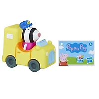 Peppa Pig Little Buggy Vehicle Preschool Toy with Attached Figure Inside (Zoe Zebra in Mail Truck)