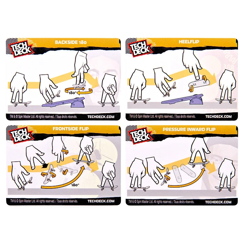 Tech Deck, Plan B Skateboards, Série Duel, Coffret de 2 fingerboards à collectionner et obstacle