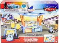 Disney Pixar Cars Color Change Dinoco Car Wash Playset