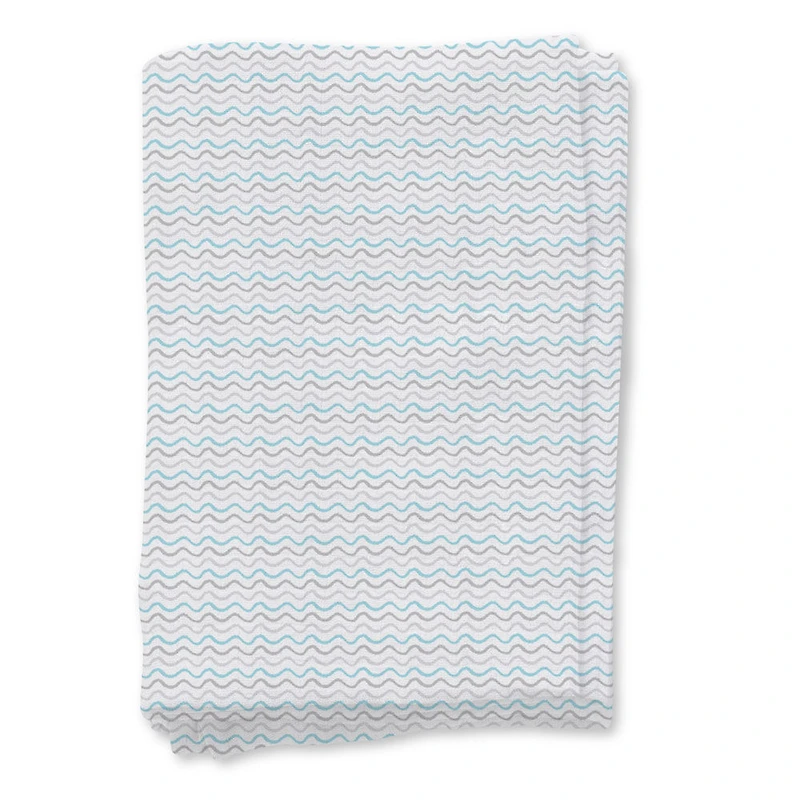 Gamme SwaddleMe de Summer Infant - Couvertures-sacs en mousseline de qualité supérieure - - Coeurs bleus.