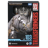 Transformers Generations Studio Series 103, figurine Rhinox classe Voyageur de 16,5 cm, Transformers: Rise of the Beasts