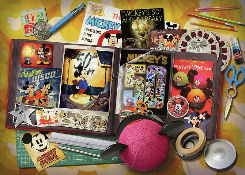 Ravensburger - Mickey Anniversaire 1970 Édition Collector Disney Puzzle