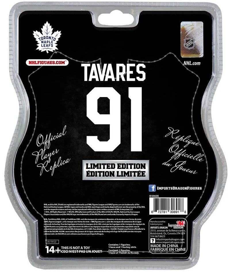 John Tavares Toronto Maple Leafs 6" NHL Figure