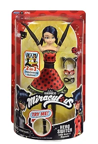 Miraculous Hero Switch Ladybug Fashion Doll