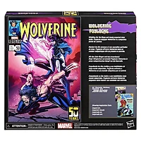 Marvel Legends Series Wolverine and Psylocke Action Figures