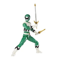 Power Rangers Lightning Collection, Force animale, Ranger Bleu, figurine premium de collection de 15 cm, accessoires multiples