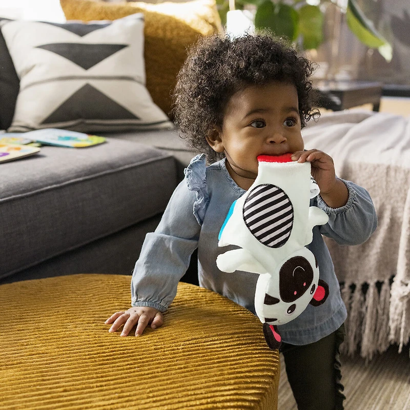 Anneau de dentition en peluche Zen le zèbre