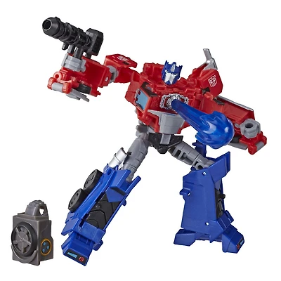 Transformers Cyberverse Deluxe Class Optimus Prime Action Figure