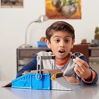 Monster Jam Mini Freestyle Flip Arena, coffret de jeu avec rangement et 2 mini-monster trucks Monster Jam