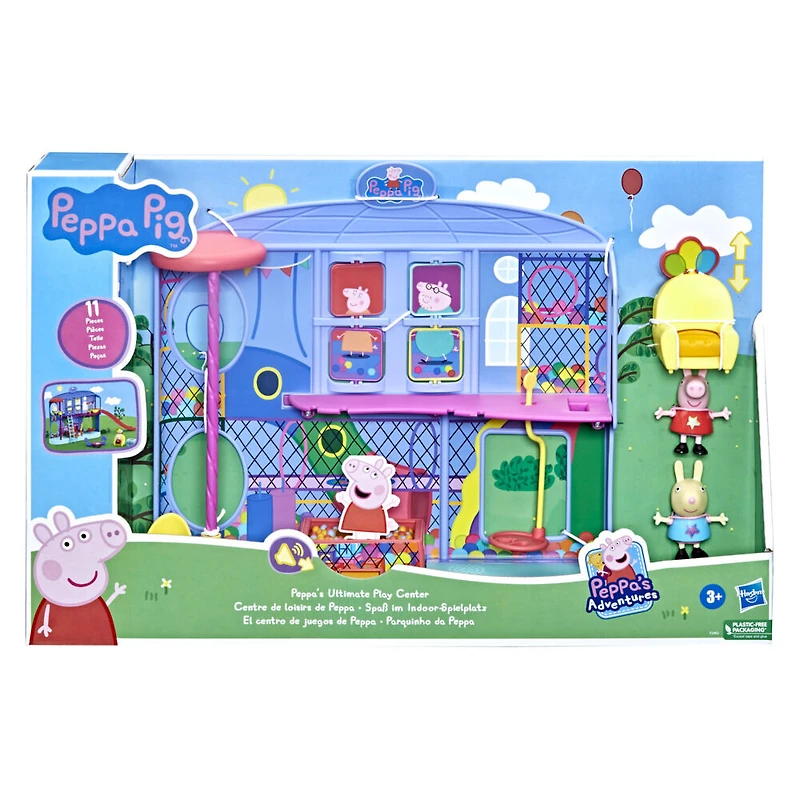 Peppa Pig Peppa's Adventures Peppa's Ultimate Play Center Preschool Toy, with Speech and Sounds - R Exclusive