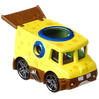 Hot Wheels - Véhicule, personnages Nickelodeon - SpongeBob