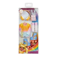 Panoplie de mode Rainbow High - thème de patinage