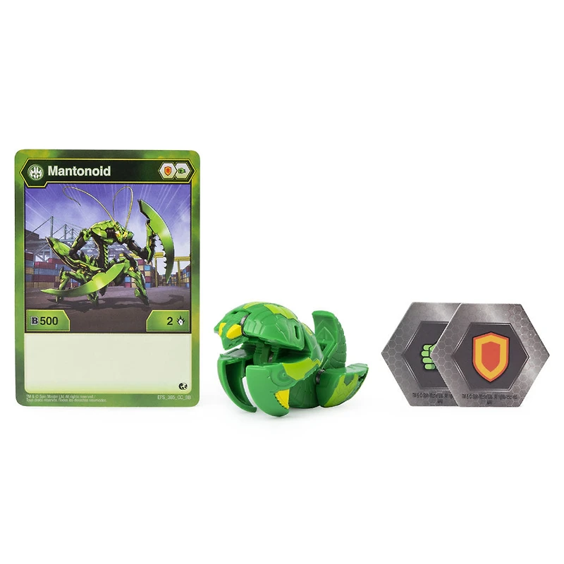 Bakugan, Mantonoid, Créature transformable à collectionner de 5 cm
