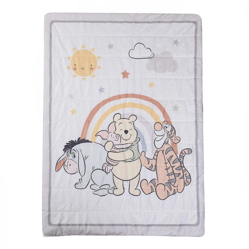 Ensemble de 5 pièces pour chambre de bébé Disney Winnie l'Ourson