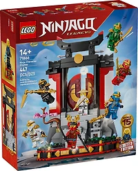 LEGO NINJAGO Le Socle d'Exposition de Personnages Ninjas - 15e Anniversaire, 8 Socles d'Exposition de Figurines 71866