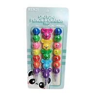 Okitoki Pencil And Crayon Trio