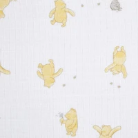 Muslin Swaddle Blk 4 Pack - Disney Winnie