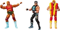 WWE - Elite - Hulkamania - Coffret de 3 figurines - Hulk Hogan 40e ann.