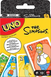 UNO-Jeu de cartes Les Simpsons-pour petits et grands