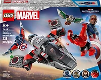 LEGO Marvel Captain America vs. Red Hulk Battle Buildable Jet 76292