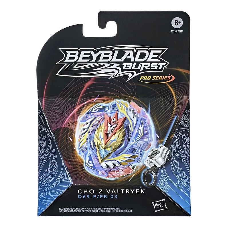 Beyblade Burst Pro Series, Trousse de départ toupie de compétition Cho-Z Valtryek et lanceur