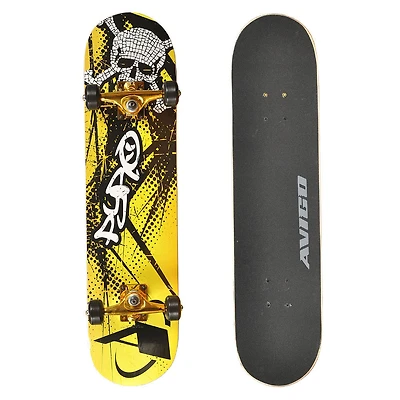 31 inch Avigo Blaze Series- Cinder Skateboard