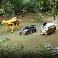 Transformers: Rise of the Beasts Buzzworthy Bumblebee Jungle Mission, Pack de 3 figurines de 12,5 cm - Notre exclusivité