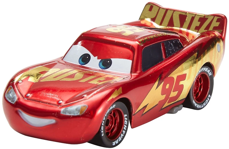Disney/Pixar Les Bagnoles 3 - Véhicule en métal moulé sous pression - Flash McQueen Rust- eze Racing Center. - Édition anglaise