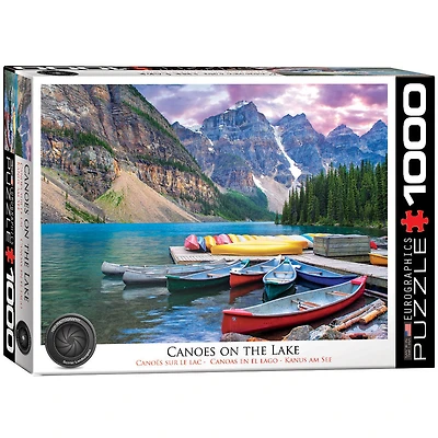 EuroGraphics Canoes on the Lake 1000-Piece Puzzle