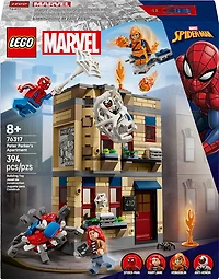 LEGO Marvel L'Appartement de Peter Parker, Jouet de Construction, Bataille de Superhéros, Spider-Man à Collectionner 76317