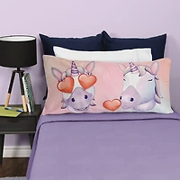 Oreiller de corps en peluche Emoji 18"x36