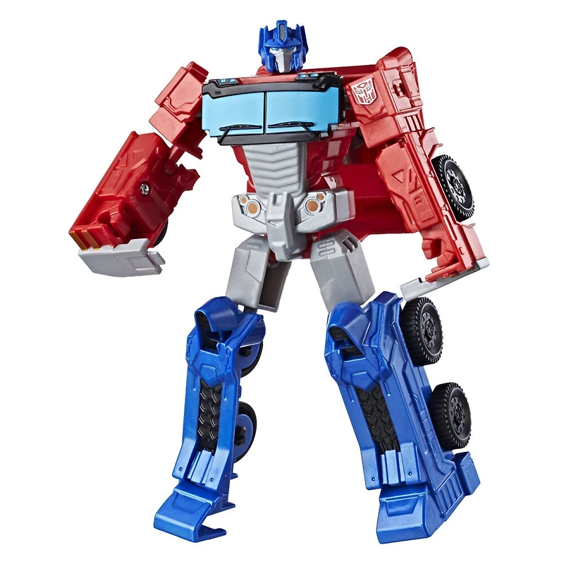 Transformers Authentics, figurine articulée Alpha Optimus Prime de 17,5 cm