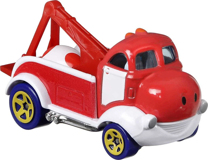 Hot Wheels - Super Mario- Véhicule Yoshi rouge