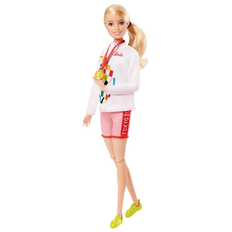 Barbie - Poupée Escaladeuse de compétition des Jeux olympiques de Tokyo 2020
