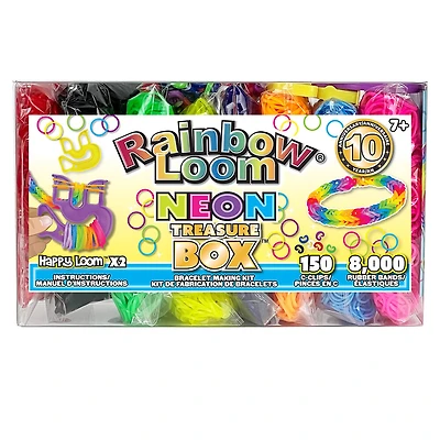 Rainbow Loom Treasure Box - Neon
